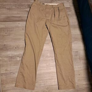 Vintage 36x33 Polo Ralph Lauren Ethan Pant Pleated Chinos Wide Leg